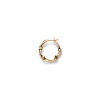 MARIA BLACK - DRIFT HOOP SMALL | FORGYLDT MARIA BLACK - DRIFT HOOP SMALL | FORGYLDT