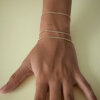 MARIA BLACK - CURB BRACELET SMALL | FORGYLDT MARIA BLACK - CURB BRACELET SMALL | FORGYLDT
