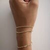 MARIA BLACK - CURB BRACELET SMALL | FORGYLDT MARIA BLACK - CURB BRACELET SMALL | FORGYLDT