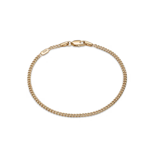 MARIA BLACK - CURB BRACELET MEDIUM | FORGYLDT