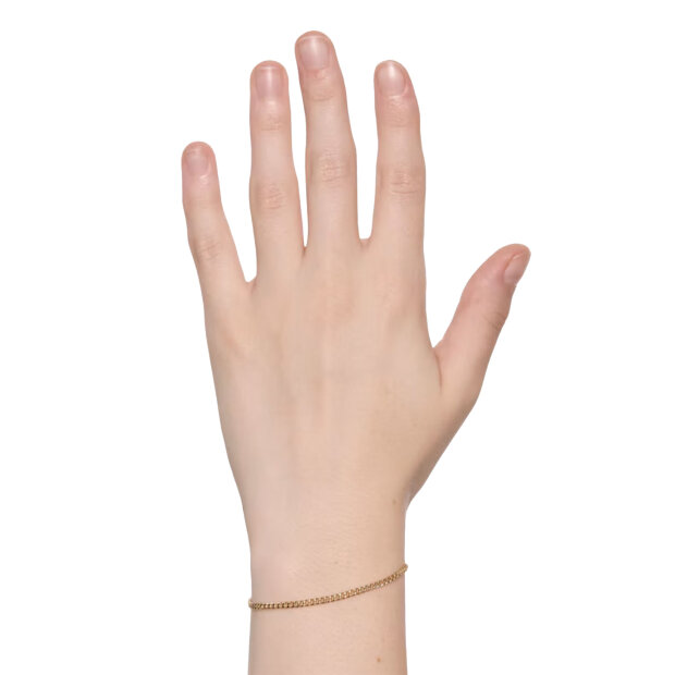 MARIA BLACK - CURB BRACELET MEDIUM | FORGYLDT