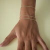 MARIA BLACK - CURB BRACELET MEDIUM | FORGYLDT MARIA BLACK - CURB BRACELET MEDIUM | FORGYLDT