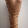 MARIA BLACK - CURB BRACELET MEDIUM | FORGYLDT MARIA BLACK - CURB BRACELET MEDIUM | FORGYLDT