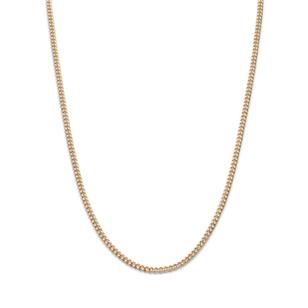 MARIA BLACK - CURB NECKLACE 45CM | FORGYLDT