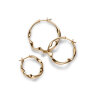 MARIA BLACK - DRIFT HOOP LARGE | FORGYLDT