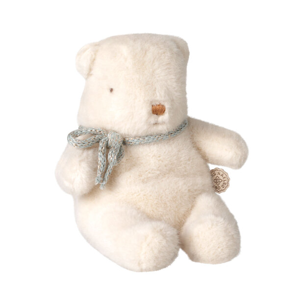 MAILEG - TEDDY PLUSH BAMSE MINI | OFF WHITE