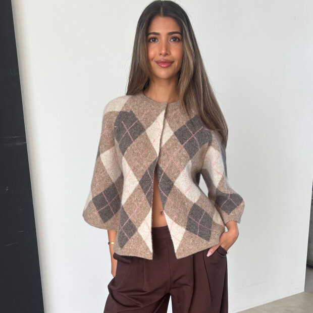 CONTINUE COPENHAGEN - ANNA KNIT HARLEKIN | HARLEKIN ROSE
