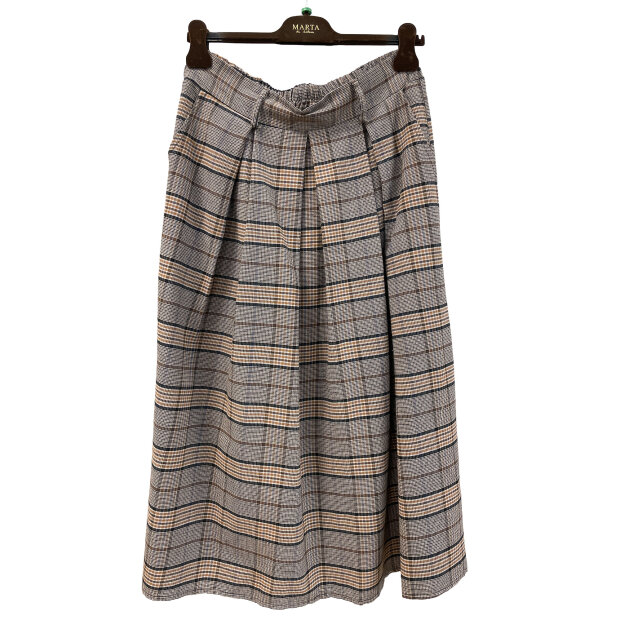 MARTA DU CHATEAU - AMSONIA SKIRT | CAMEL