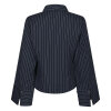NEO NOIR - FENLI SLIM STRIPE SHIRT | NAVY NEO NOIR - FENLI SLIM STRIPE SHIRT | NAVY