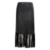DEPECHE - SAFINA FRINGES SKIRT | BLACK DEPECHE - SAFINA FRINGES SKIRT | BLACK
