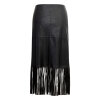 DEPECHE - SAFINA FRINGES SKIRT | BLACK DEPECHE - SAFINA FRINGES SKIRT | BLACK
