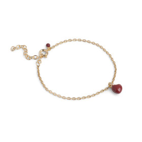 ENAMEL COPENHAGEN - GRAND AMORE BRACELET | BORDEAUX