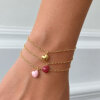 ENAMEL COPENHAGEN - GRAND AMORE BRACELET | BORDEAUX