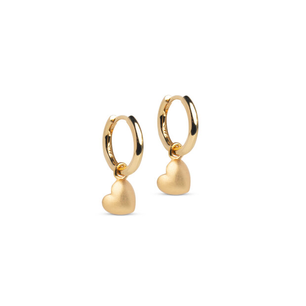ENAMEL COPENHAGEN - GRAND AMORE HOOPS | FORGYLDT