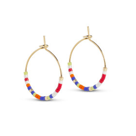 ENAMEL COPENHAGEN - PETRA MEDIUM HOOPS | BOHO