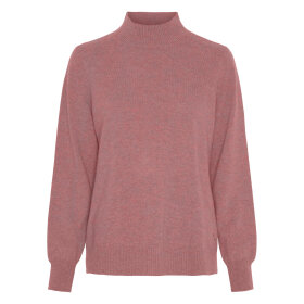 BTF CPH - ADA PURE CASHMERE PULLOVER | DUSTY PINK MELANGE