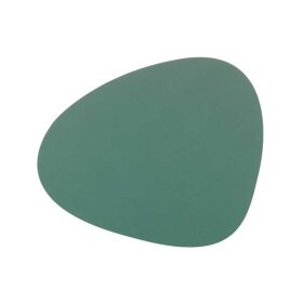 LINDDNA -  TABLEMAT CURVE LARGE NUPO 37X44 CM | PASTEL GREEN