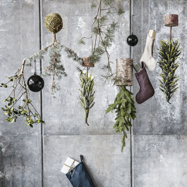 HOUSE DOCTOR - JULESOK LILLE 20X16 CM | GRÅ