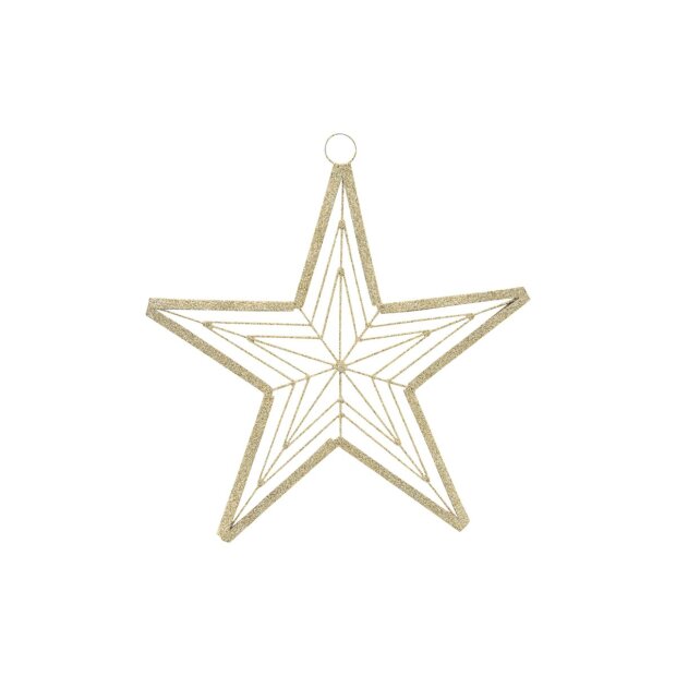 HOUSE DOCTOR - GENNA ORNAMENT 21 CM | CHAMPAGNE