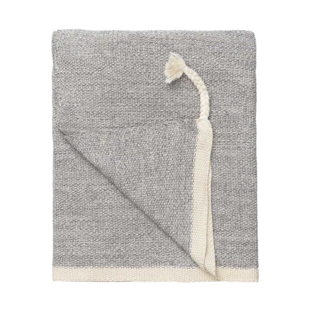 COZY LIVING - ASTRID KNITTED THROW PLAID