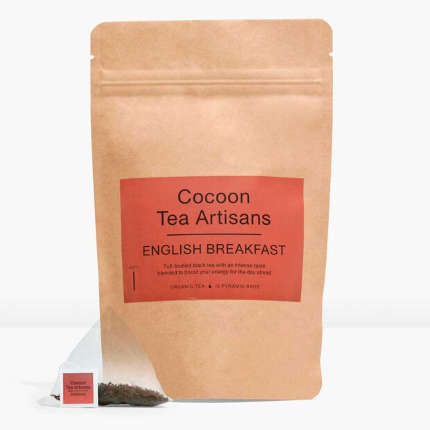 Cocoon Tea Artisans - Refill bag-organic english bre