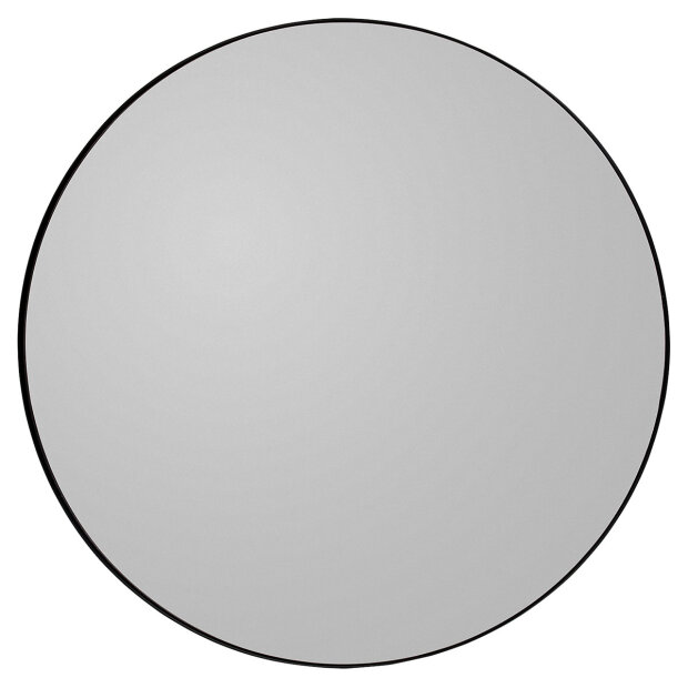 Billede af Circum Mirror Ø110 Cm | Sort/røgfarvet Fra Aytm