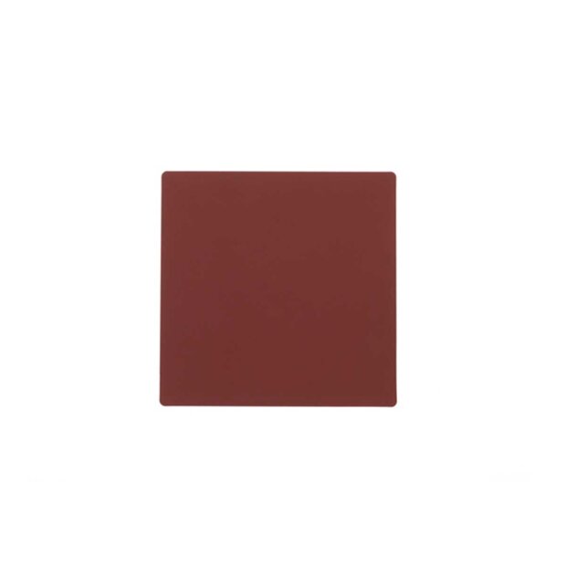 Billede af Glassmat Square Nupo 10x10 Cm | Red Fra Linddna