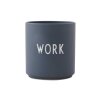 DESIGN LETTERS - FAVOURITE CUP H8,5CM | WORK