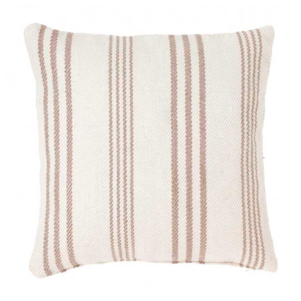 Pet Stripe Cushion 50x50cm | Taupe Fra Dixie