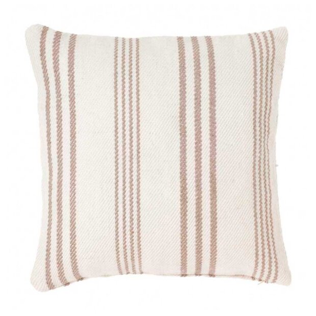 Billede af Pet Stripe Cushion 50x50cm | Taupe Fra Dixie