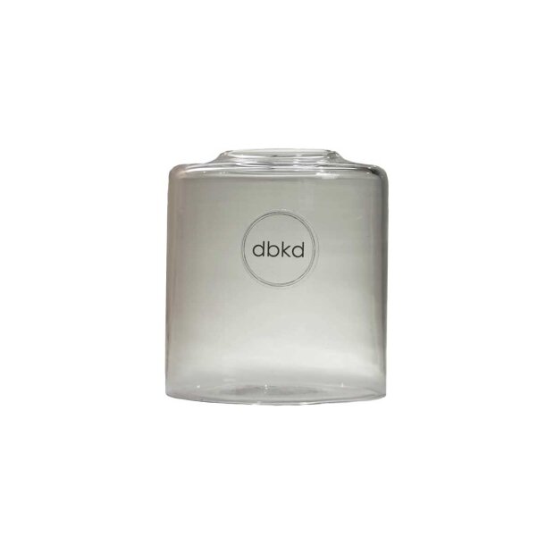DBKD - CLEAN VASE SMALL 6X6 CM | SMOKE