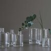DBKD - PIPE VASE SMALL 7X12 CM | CLEAR