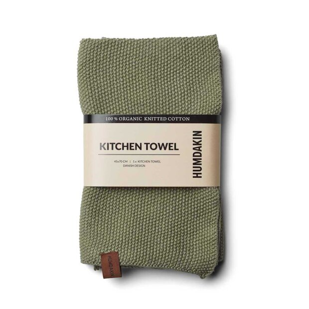 HUMDAKIN - KNITTED KITCHEN TOWEL | OAK