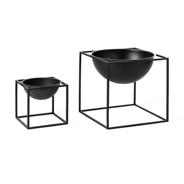 BY LASSEN - KUBUS BOWL LARGE 23X23 CM | SORT