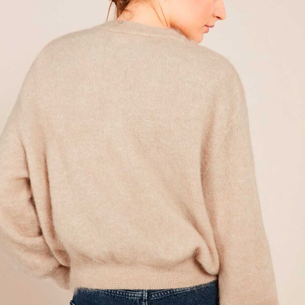 AMERICAN VINTAGE - ZABIDOO CARDIGAN | MOUTON CHINE