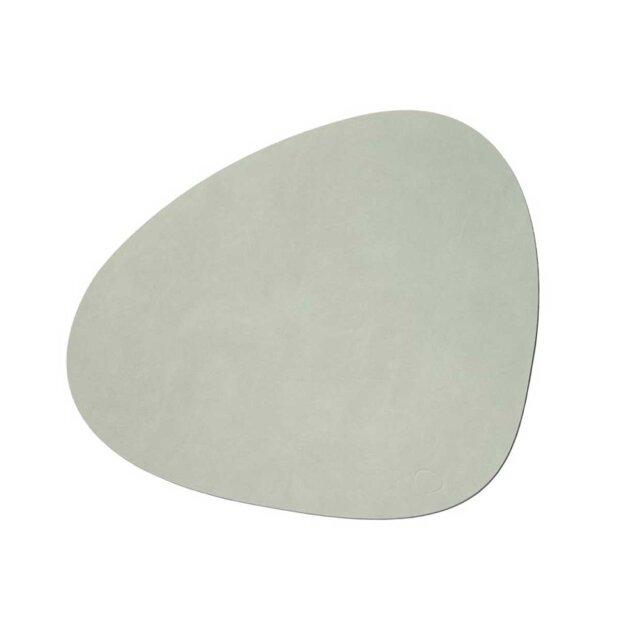 Tablemat Curve Large Nupo 37x44 Cm | Olive Green Fra Linddna