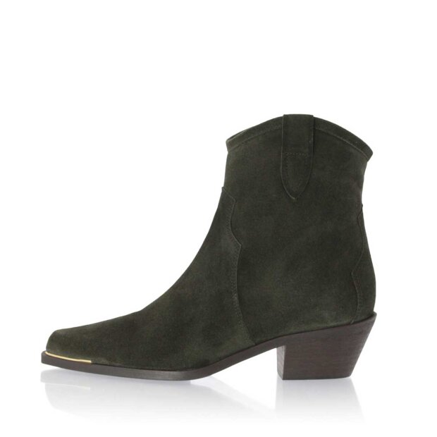 BILLI BI SKO - BABYSILK RUSKINDSSTØVLE | GRØN