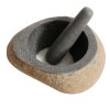 MUUBS - VALLEY MORTER I RIVERSTONE 18X11 CM | NATUR