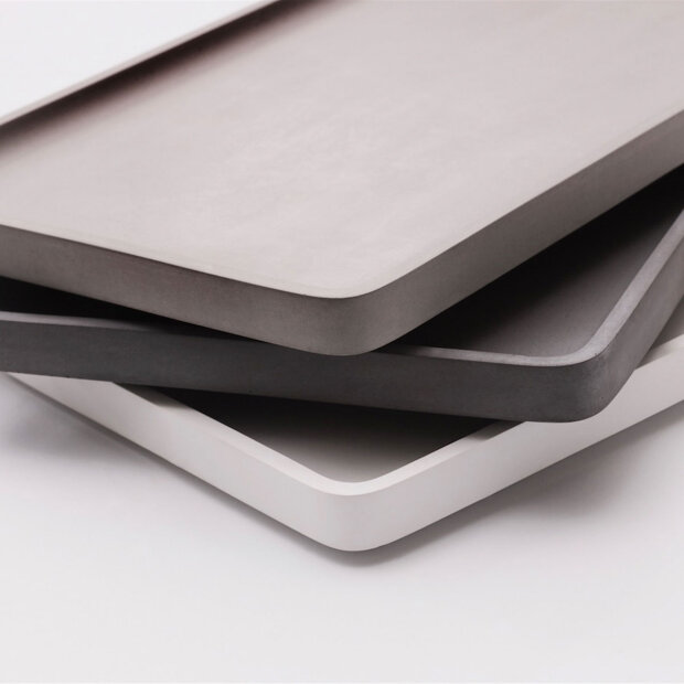Likeconcrete - KARIN TRAY MEDIUM 40X20 CM | HVID