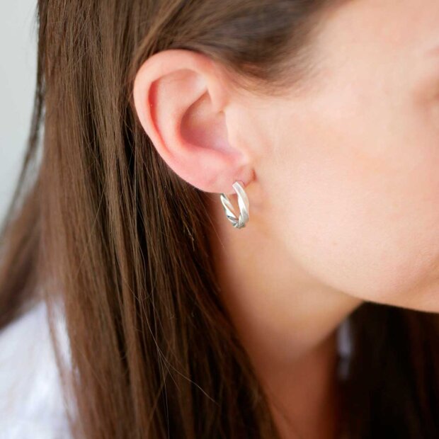 ENAMEL COPENHAGEN - VINA HOOPS | SØLV