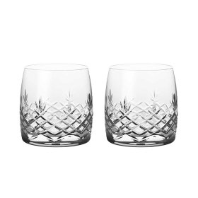 FREDERIK BAGGER - CRISPY AQUA GLAS - 2 STK. H:7,7 CM KLAR