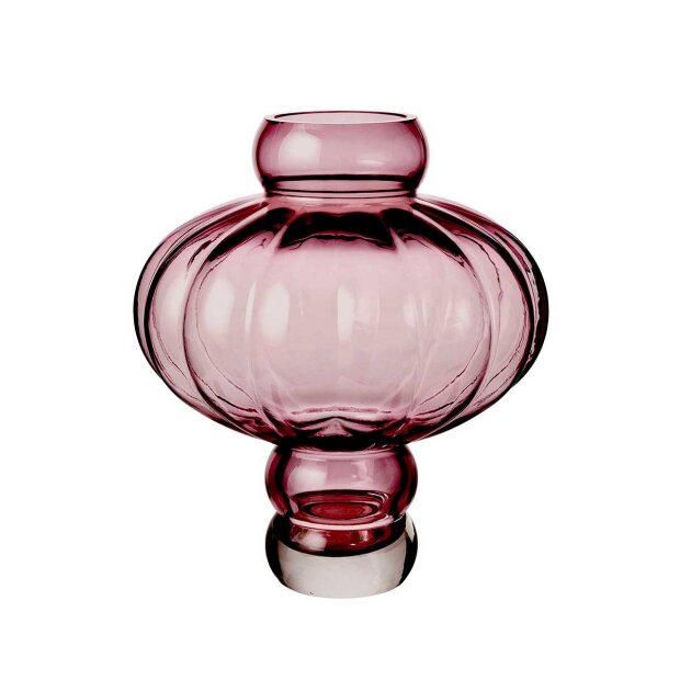 LOUISE ROE - BALLOON VASE 03 | BURGUNDY