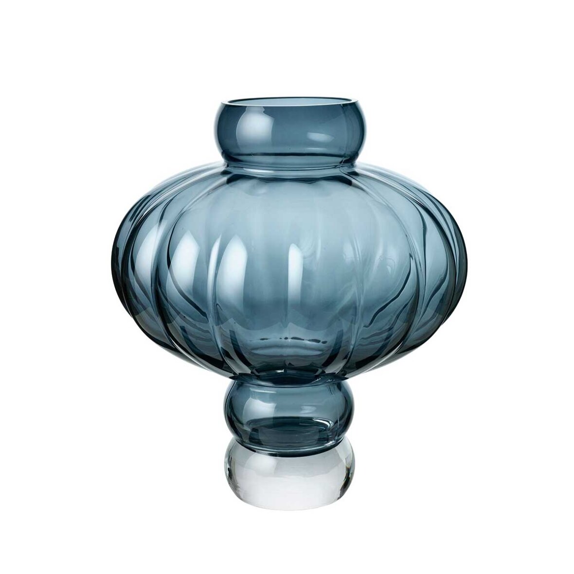 LOUISE ROE BALLOON VASE 03 BL Stokv rk