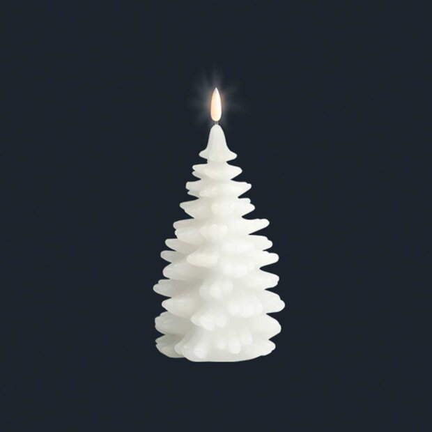UYUNI - CHRISTMAS TREE LED LYS 11X21 CM | HVID