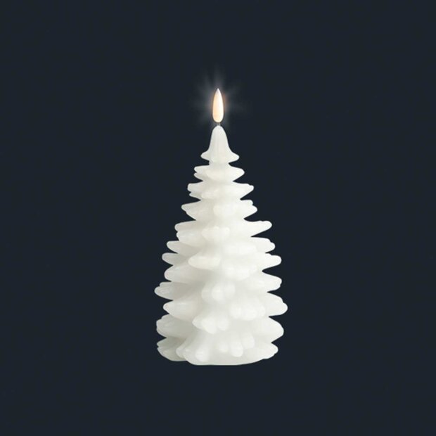 UYUNI CHRISTMAS TREE LED LYS 11X21 CM HVID Stokværk