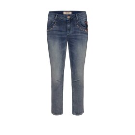 MOS MOSH - NAOMI IDA TROKS JEANS | BLÅ