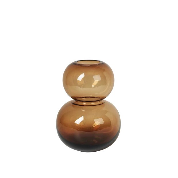 BROSTE COPENHAGEN - BUBBLE VASE H25,5 CM | INDIAN TAN