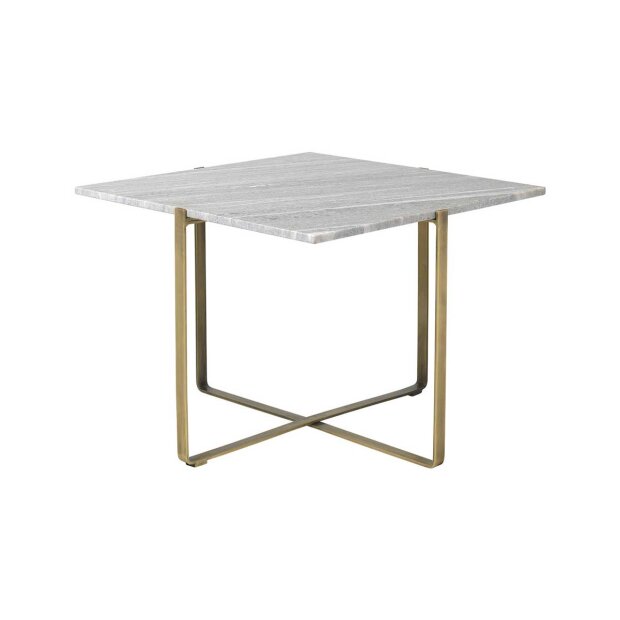 COZY LIVING - VICTOR MARMORBORD FIRKANTET 60X60X45 CM | BEIGE