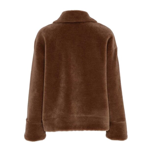 MEOTINE - ALBA JACKET WOOL | BRUN