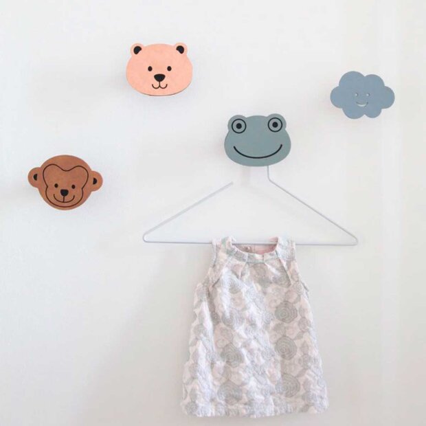 LINDDNA - BØRNEKNAGE ABE | BRUN